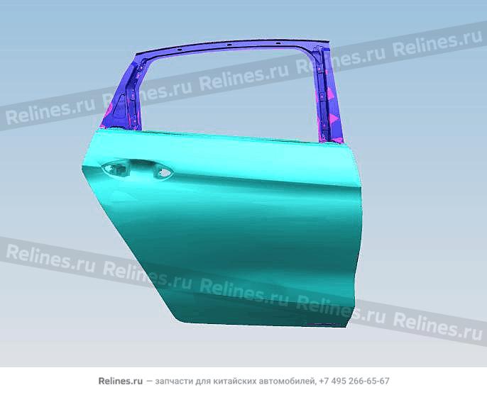 Дверь задняя правая M1E