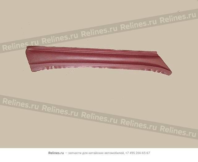 UPR trim panel-a pillar RH(red)