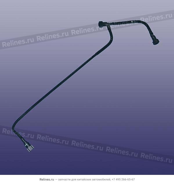 Fuel return pipe-inlet