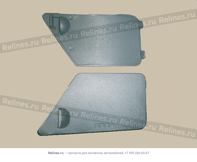 Side cover-instrument LWR panel(gray) - 530624***0-1214