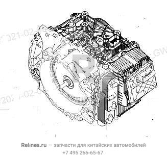 КПП в сборе - 17001***W02A