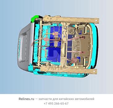 FR seat LH with buckle