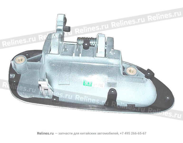 Ручка левой задней двери (наружняя), пласт.