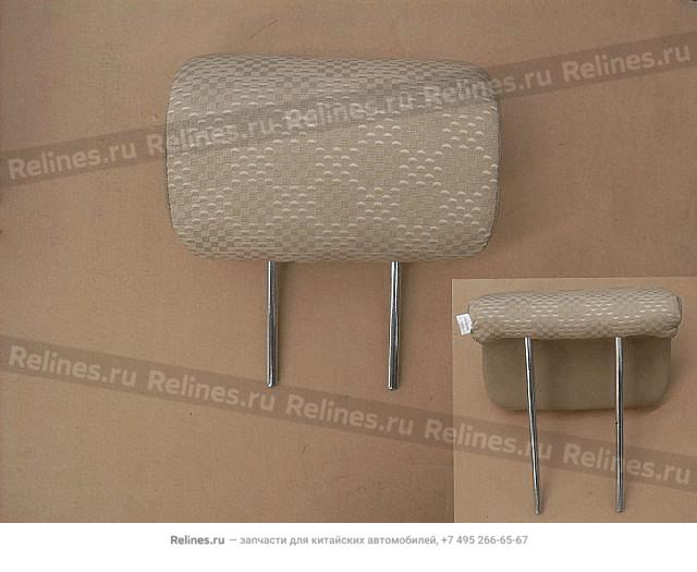 Headrest assy-rr seat