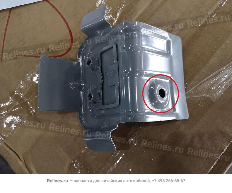 Reinforcement assy-rr door lock LH - 50380***0C15