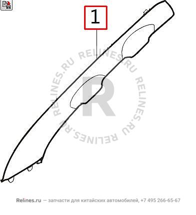 Облицовка стойки передней левая - 540210***01AF4