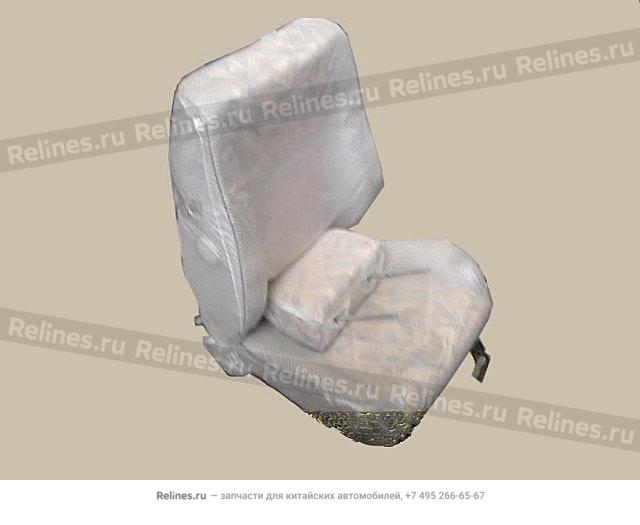 FR seat assy LH(cloth w/back button) - 6800010-***A2-0308