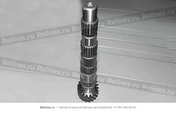 Вал КПП вторичный - QR512-***401BA