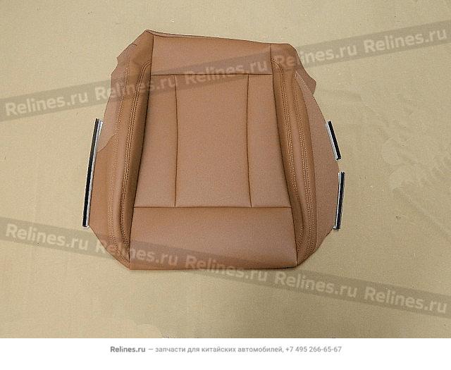 Elec backrest cover assy driver seat