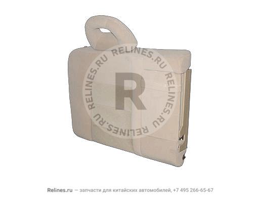 Backrest cushion assy - RR row RH