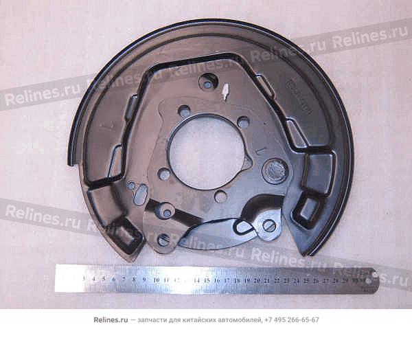 Щит тормозной задний левый