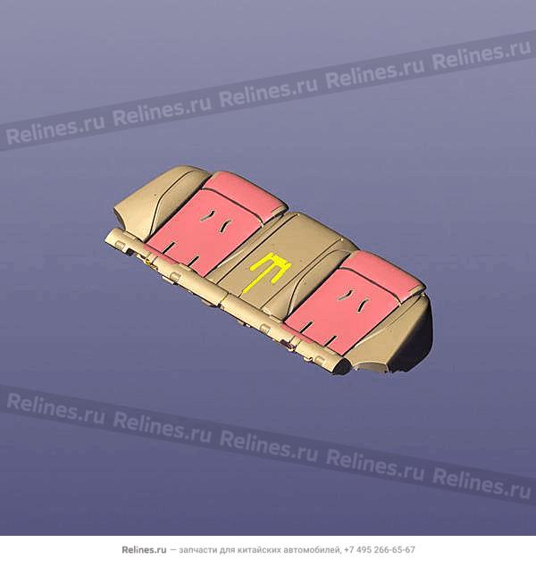 Подушка сиденья заднего левая M1E