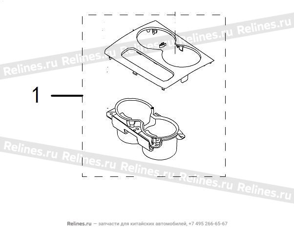 Handle cover - 530580***08AE3