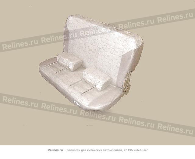 RR seat assy(cloth flat roof xincheng)