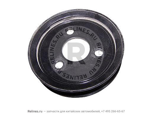 Pulley-steering pump