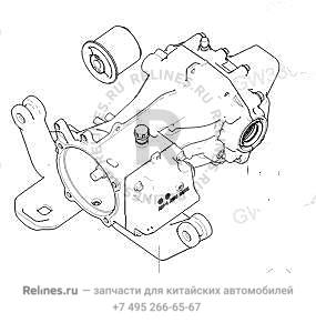 Редуктор задний в сборе