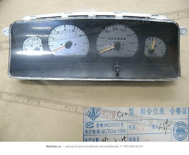 Combination instrument assy(02 shaoxing) - 38201***22-A2