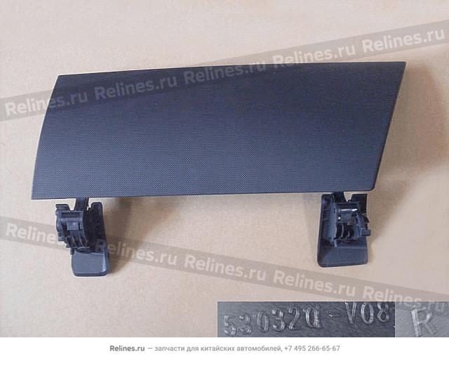 UPR glovebox cover assy RH - 530320***8-0087