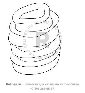 Пружина амортизатора задняя