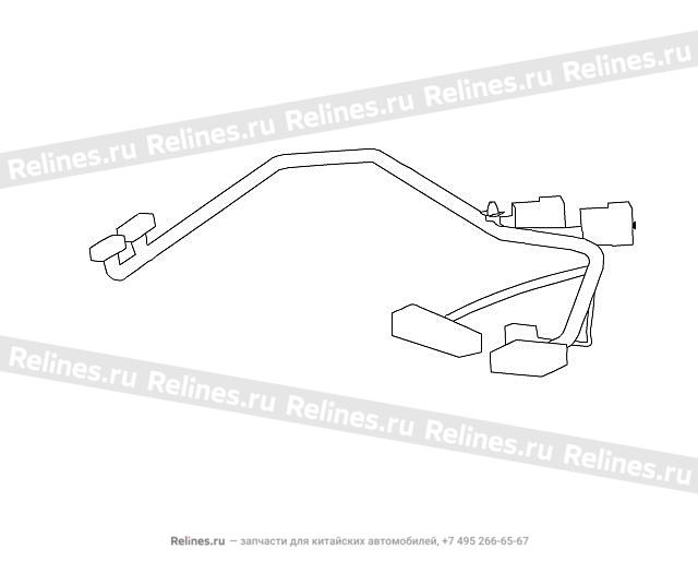 Elec heat harn assy-fr seat RH