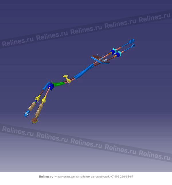 Трос переключения передач - J69-***090