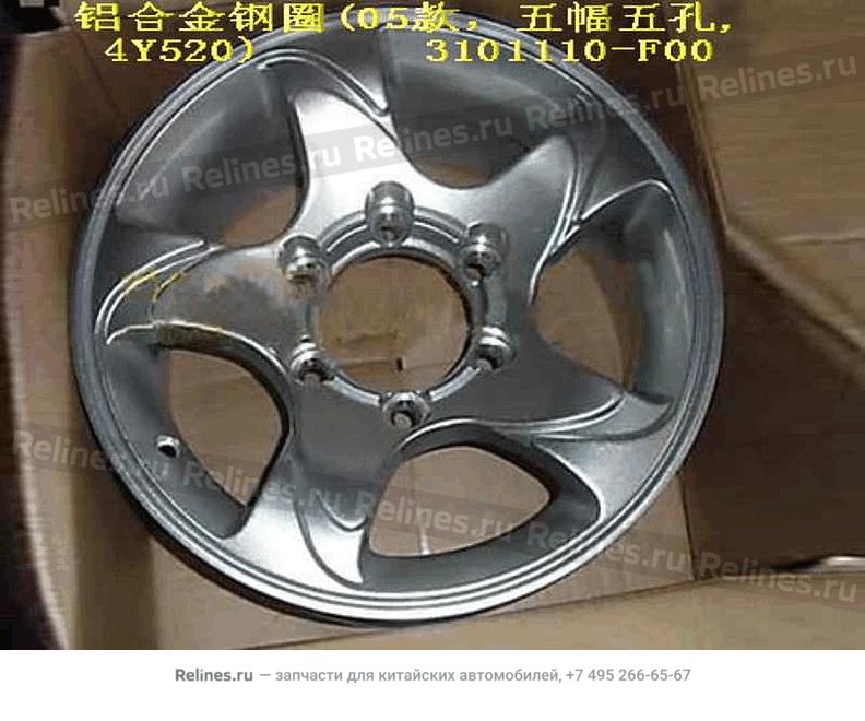 Wheel(05 five rib five hole 4Y520) - 3101***F00