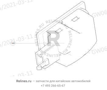 Лампа подсветки ног - 41042***N04A