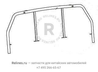 Guardrail assy-cargo body - 85090***00XA