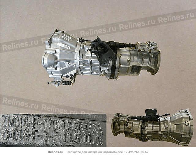 Коробка передач в сборе H3 New (turbo) - 17010***47XA