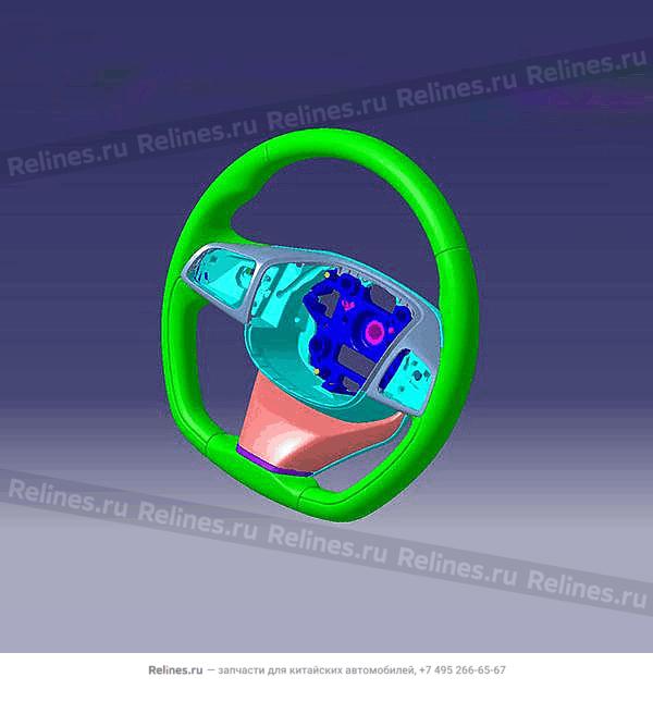 Steering wheel assy