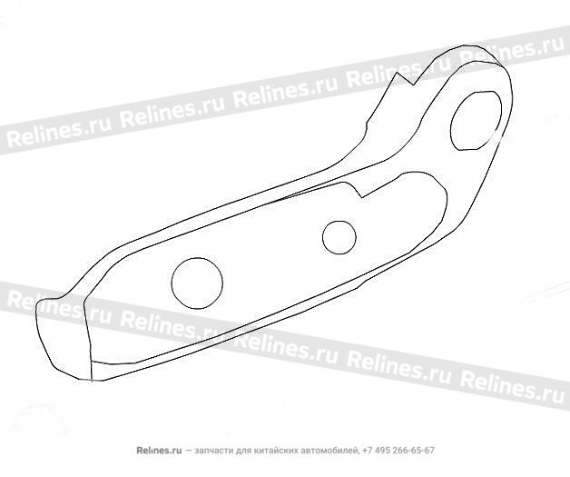 Otr side panel driver seat LH - 680211***16A3Y