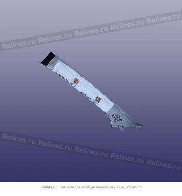 Облицовка верхней правой стойки в сборе T19C