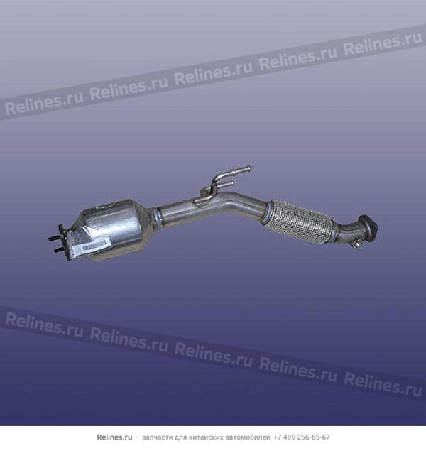 Выхлопная труба передняя с КАТАЛИЗАТОРОМT1EFL/T1C