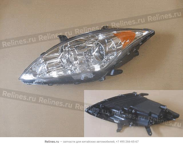 Combination headlamp assy(manual)LH - 41211***80XA