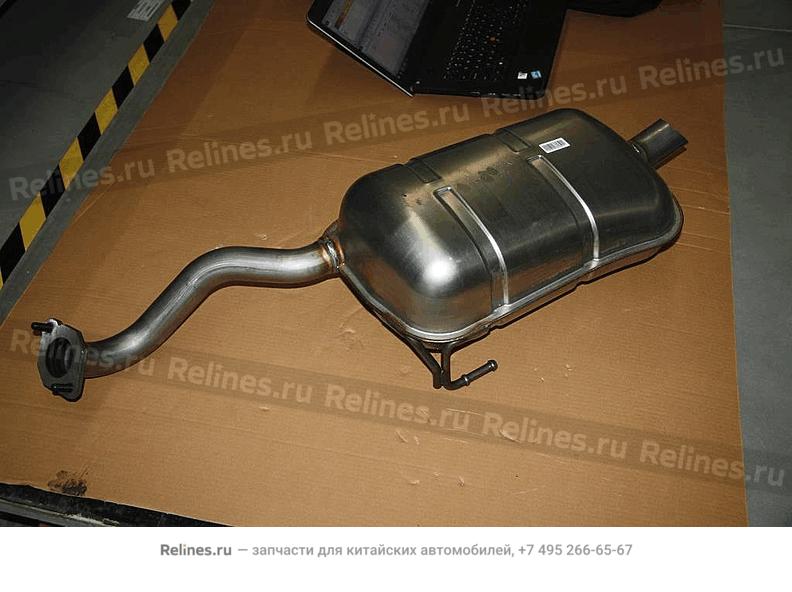 Muffler assy-rr - 206***500