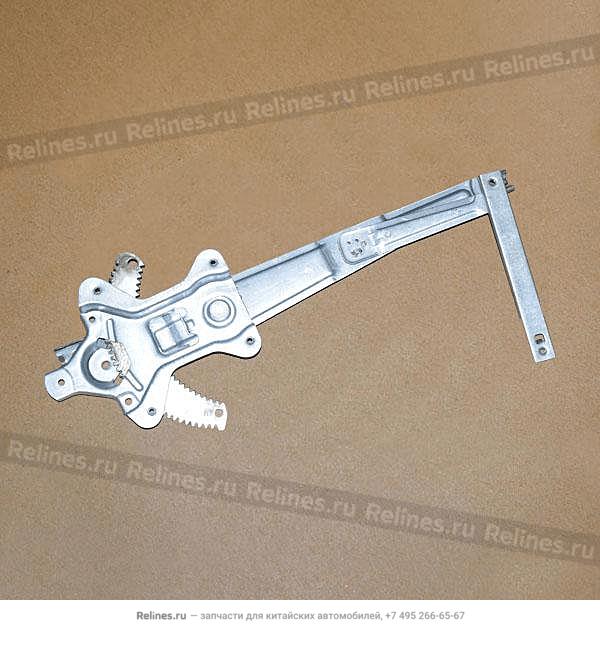 Glass regulator bracket-fr door LH