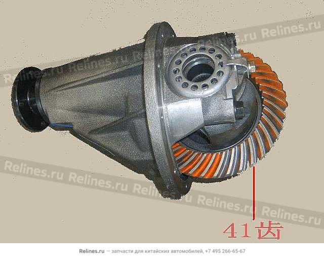 Reducer&diff assy(instrustion car involu