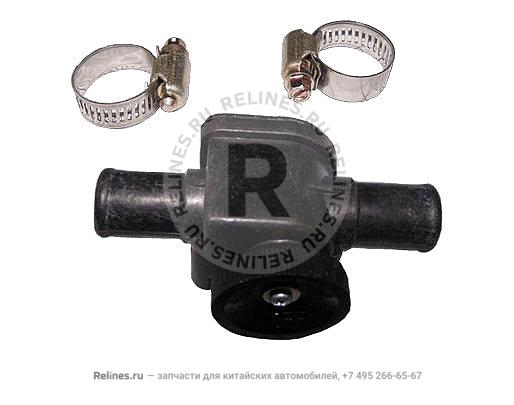 Heat water valve-a/c