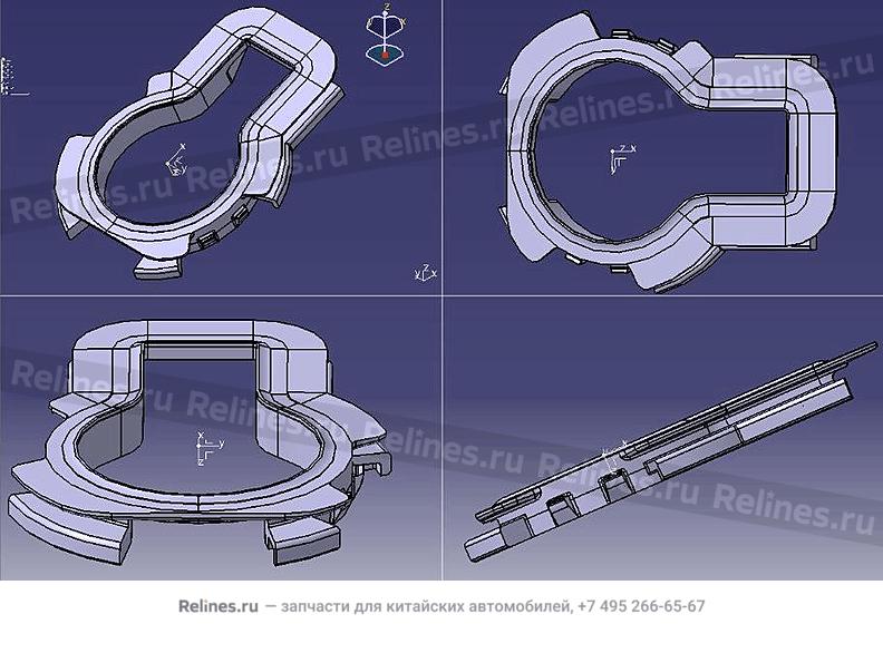 Wiper sensor bracket - 709***900