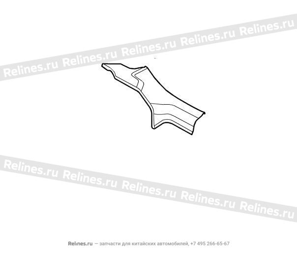 Наполнитель порога двери - 540203***16A8P