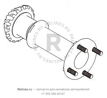 Output shaft - 1802***04TF