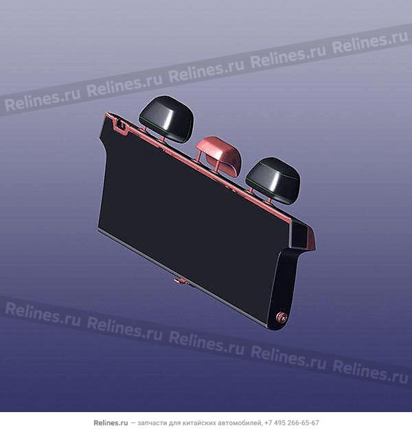 Спинка заднего сиденья в сборе M1E
