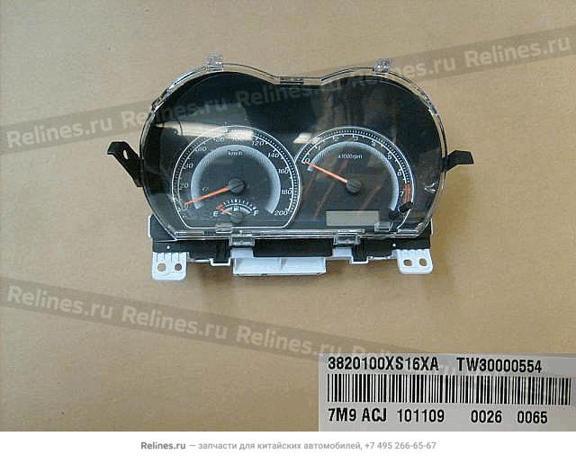 Combination inst panel assy - 38201***16XA