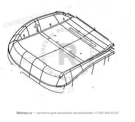 Подушка сиденья водителя - 680365***01A8P