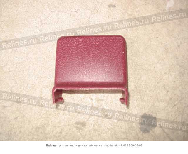 Bolt cover-fr seat