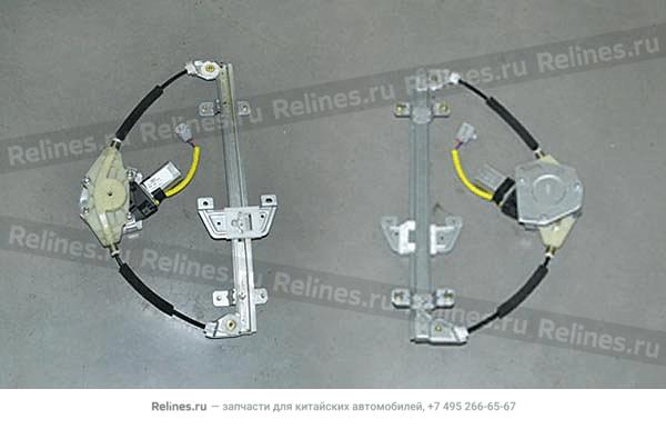 RR glass regulator-lh - J52-6***10CA