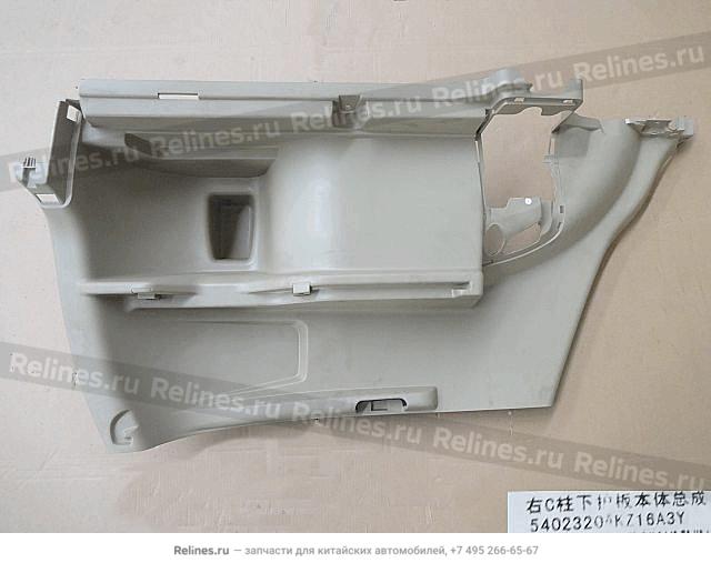 LWR guard plate body-c pillar RH - 540232***16A3Y