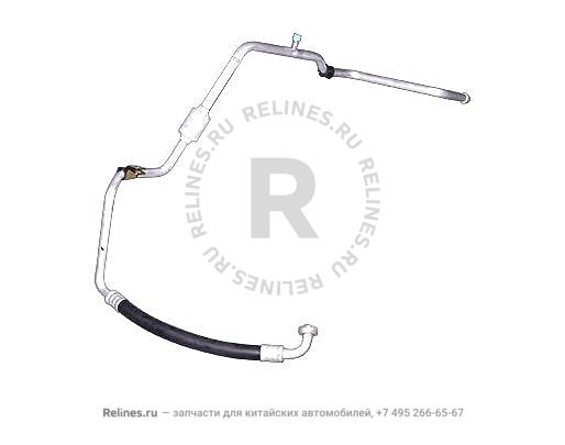Трубка кондиционера от испарителя к компрессору