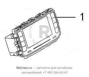 Multimedia player w/brkt assy - 79011***Y00B