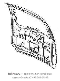 Tail door assembly - 63010***24XB